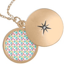 Motif coloré d'oeufs de pâques de ressort pendentif