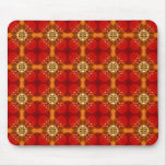 Motif dans des couleurs de Noël Tapis De Souris