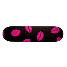 Motif de baisers de rose skateboards personnalisés