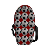 Motif de ballon de football sacoches