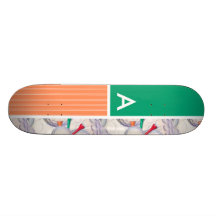 Motif de boules et de tee - shirt de golf skateboards personnalisés