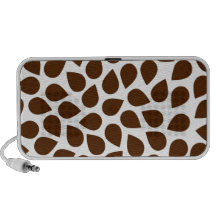 Motif de Brown Haut-parleur Mp3