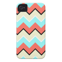 Motif de Chevron Coque iPhone 4