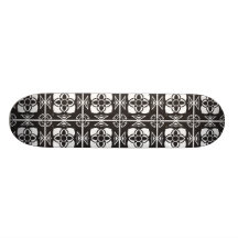 Motif de chinois traditionnel plateaux de skate