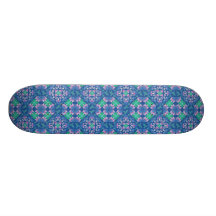 Motif de chinois traditionnel plateaux de skate