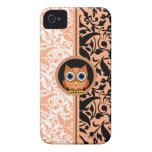 motif de damassé avec le cas de l'iPhone 4/4S de h Étui iPhone 4