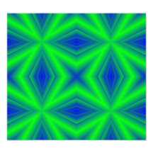 Motif de Ligne Verte Impression Photo