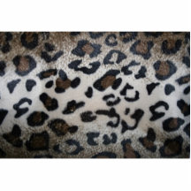 Motif de peau de léopard photo en découpe