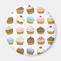 motif de petit gâteau aimants pour réfrigérateur