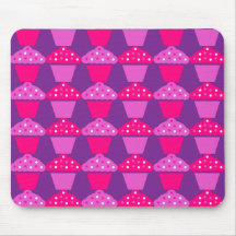 Motif de petit gâteau de roses indien et de pourpr tapis de souris