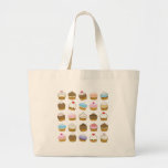 motif de petit gâteau sacs en toile