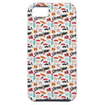 Motif de "petit homme" de moustache coques iPhone 5