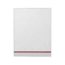 Motif de pied-de-poule - noir et blanc blocs-notes mémo
