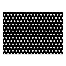 Motif de point noir et blanc de polka. Tacheté Modèles De Cartes De Visite