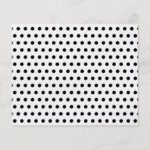 Motif de point noir et blanc de polka. Tacheté Prospectus