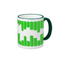 Motif de tuyau mugs à café