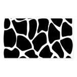 Motif d'impression de girafe. Conception de poster Modèles De Cartes De Visite