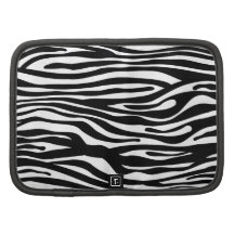 Motif d'impression de zèbre - noir et blanc agenda
