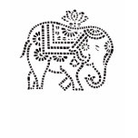 Motif d'Indien d'éléphant
