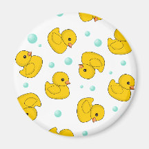 Motif en caoutchouc de canard magnets pour réfrigérateur