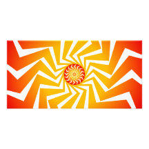 Motif en spirale psychédélique : Art de vecteur : Cartes Avec Photo