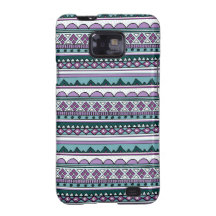 Motif ethnique pourpre coques galaxy s2