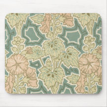 motif floral de nature d'art déco de nouveau d'art tapis de souris