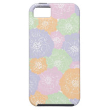 Motif floral de ressort vintage élégant coque iPhone 5