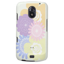 Motif floral étui samsung galaxy nexus