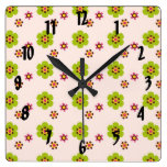 motif floral moderne de ressort de bruit