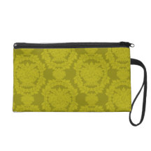 motif formel de damassé de verts olives dragonnes