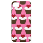 Motif girly mignon de coeurs de petit gâteau de co coques iPhone 5 Case-Mate