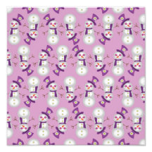 Motif hippie de bonhomme de neige de Noël Photographe