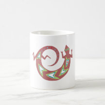 Motif Indien native theme american Tasse