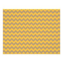 Motif jaune et bronzage de Chevron Tirage Photo