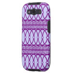 Motif magenta de répétition inspiré par Egyptien Étuis Galaxy SIII
