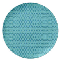 Motif mignon d'Aqua Assiettes