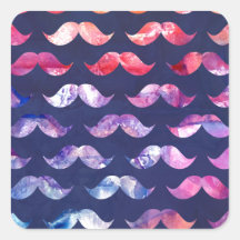 Motif mignon de moustache avec des recouvrements d adhésif