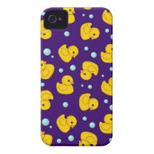 Motif mignon en caoutchouc coque iPhone 4 Case-Mate