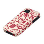 Motif minable et chic floral vintage iPhone 4 case