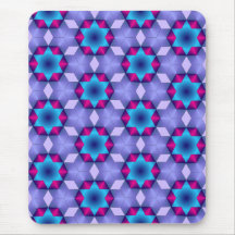 Motif Mousepad d'étoile de David Tapis De Souris