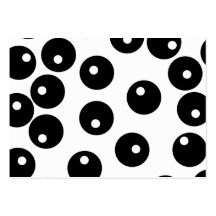 Motif noir et blanc élégant d'amusement. Coutume Cartes De Visite Professionnelles
