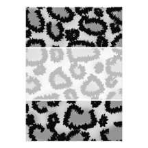 Motif, noir et gris d'empreinte de léopard bristols