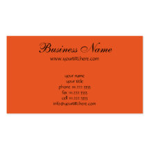 Motif orange de diamant de rétro jazz vintage d'ar carte de visite