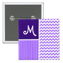 Motif pourpre de Chevron Badges