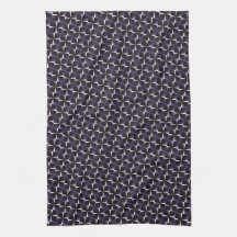 Motif pourpre linges de cuisine