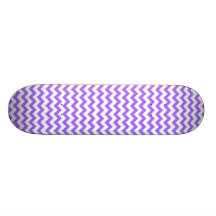 Motif pourpre mignon de Chevron Skateboards Personnalisés