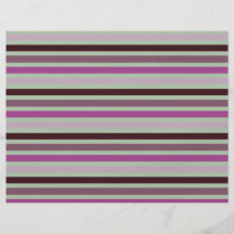 motif rayé de 3 couleurs prospectus customisé