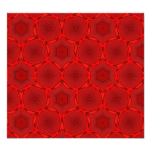 Motif rouge de cercle photo d’art