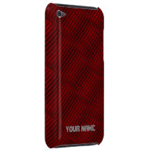 Motif rouge et noir rouge coque iPod touch Case-Mate